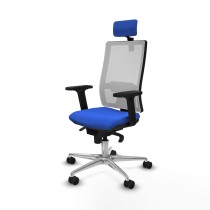 Office Chair with Headrest Piqueras y Crespo 2D086N2 Blue