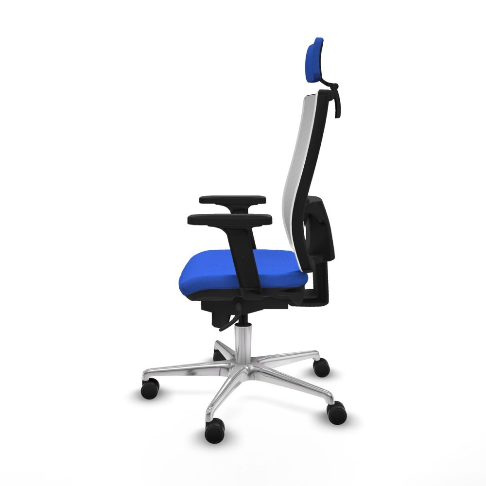 Office Chair with Headrest Piqueras y Crespo 2D086N2 Blue