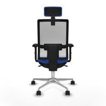 Office Chair with Headrest Piqueras y Crespo 2D086N2 Blue