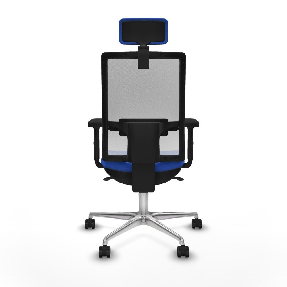 Office Chair with Headrest Piqueras y Crespo 2D086N2 Blue