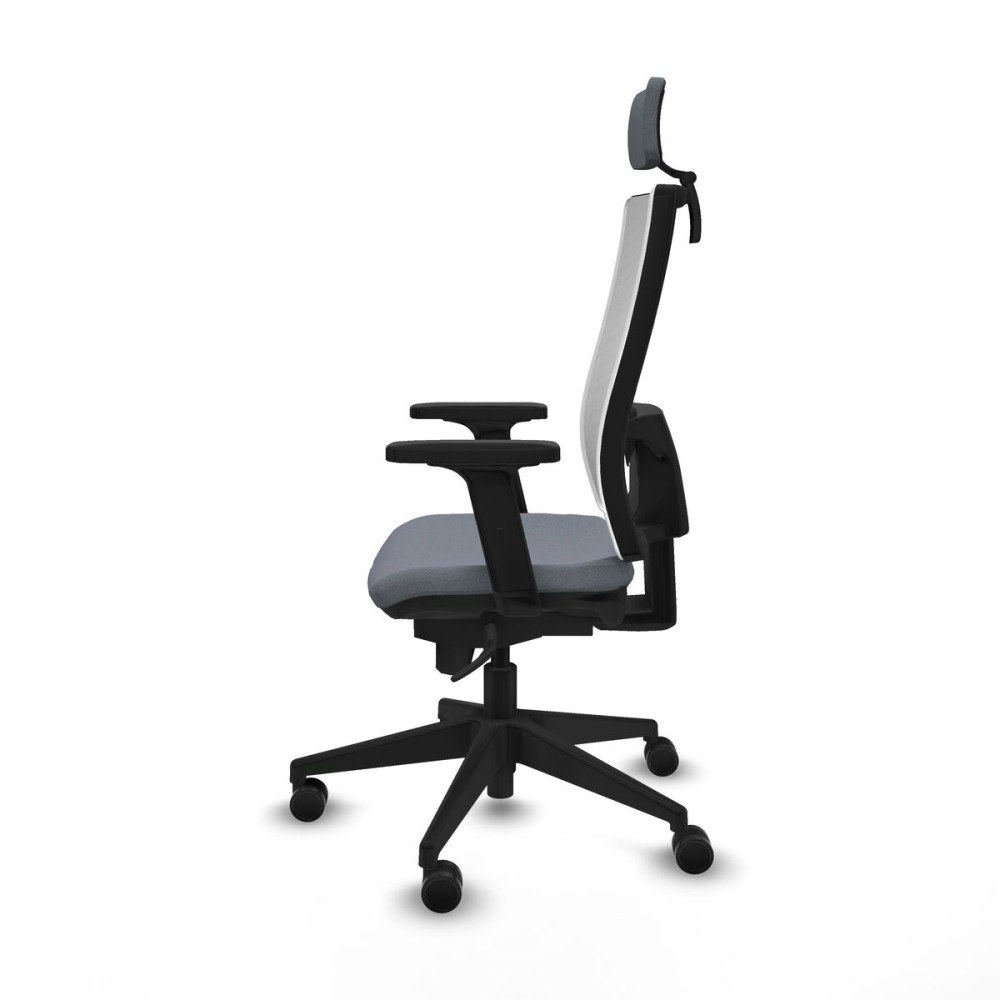 Office Chair with Headrest Piqueras y Crespo 2D066N2 Grey
