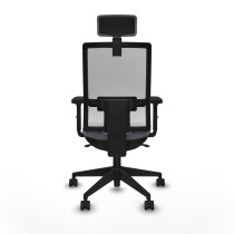 Office Chair with Headrest Piqueras y Crespo 2D066N2 Grey