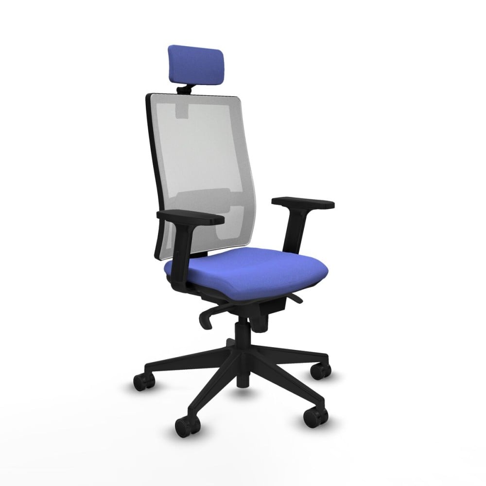 Bürostuhl mit Kopfstütze Piqueras y Crespo 2D066N2 Hellblau