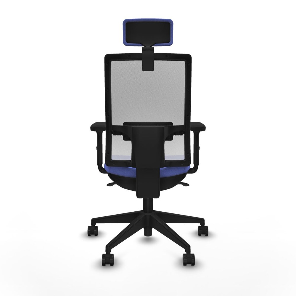 Chaise de Bureau avec Appui-tête Piqueras y Crespo 2D066N2 Bleu clair