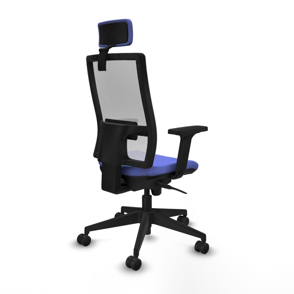 Chaise de Bureau avec Appui-tête Piqueras y Crespo 2D066N2 Bleu clair