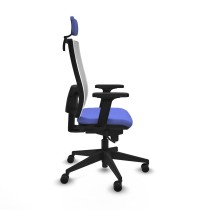 Chaise de Bureau avec Appui-tête Piqueras y Crespo 2D066N2 Bleu clair
