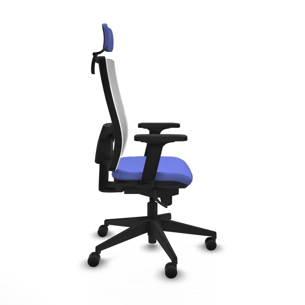 Chaise de Bureau avec Appui-tête Piqueras y Crespo 2D066N2 Bleu clair