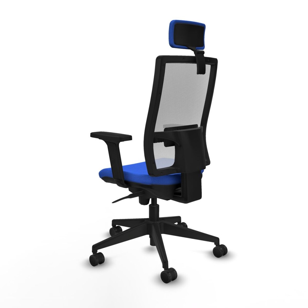 Office Chair with Headrest Piqueras y Crespo 2D066N2 Blue