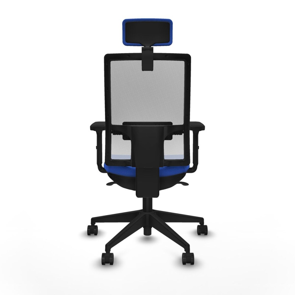 Office Chair with Headrest Piqueras y Crespo 2D066N2 Blue