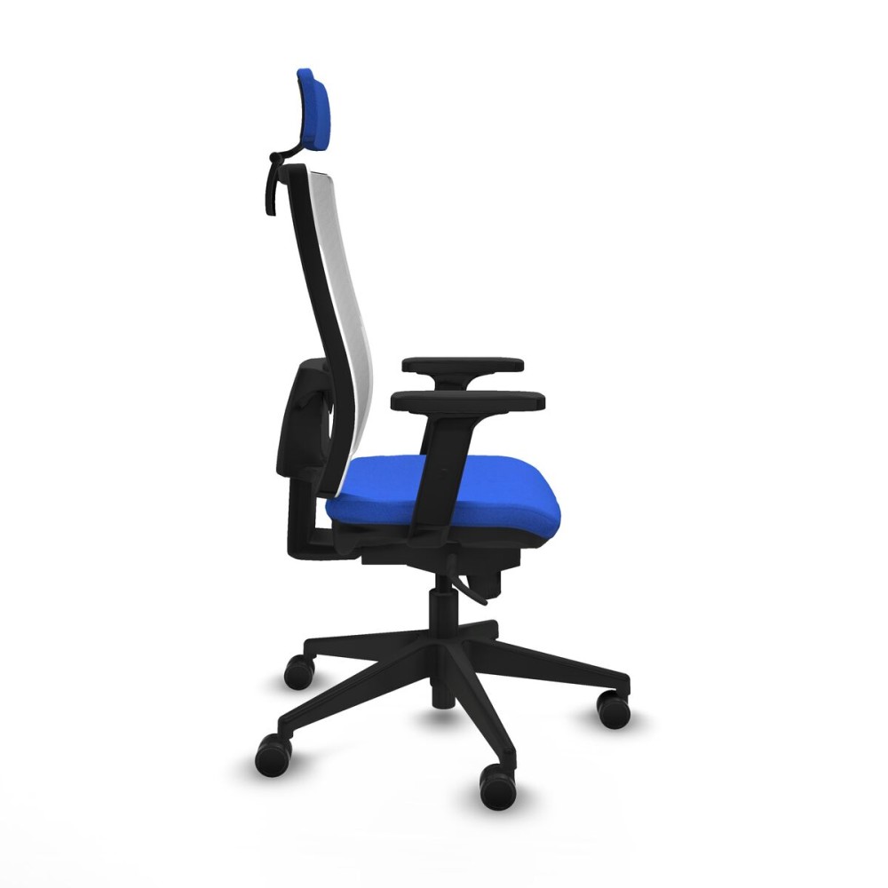 Office Chair with Headrest Piqueras y Crespo 2D066N2 Blue