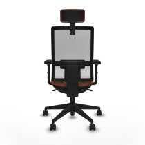 Chaise de Bureau avec Appui-tête Piqueras y Crespo 2D066N2 Blanc Marron
