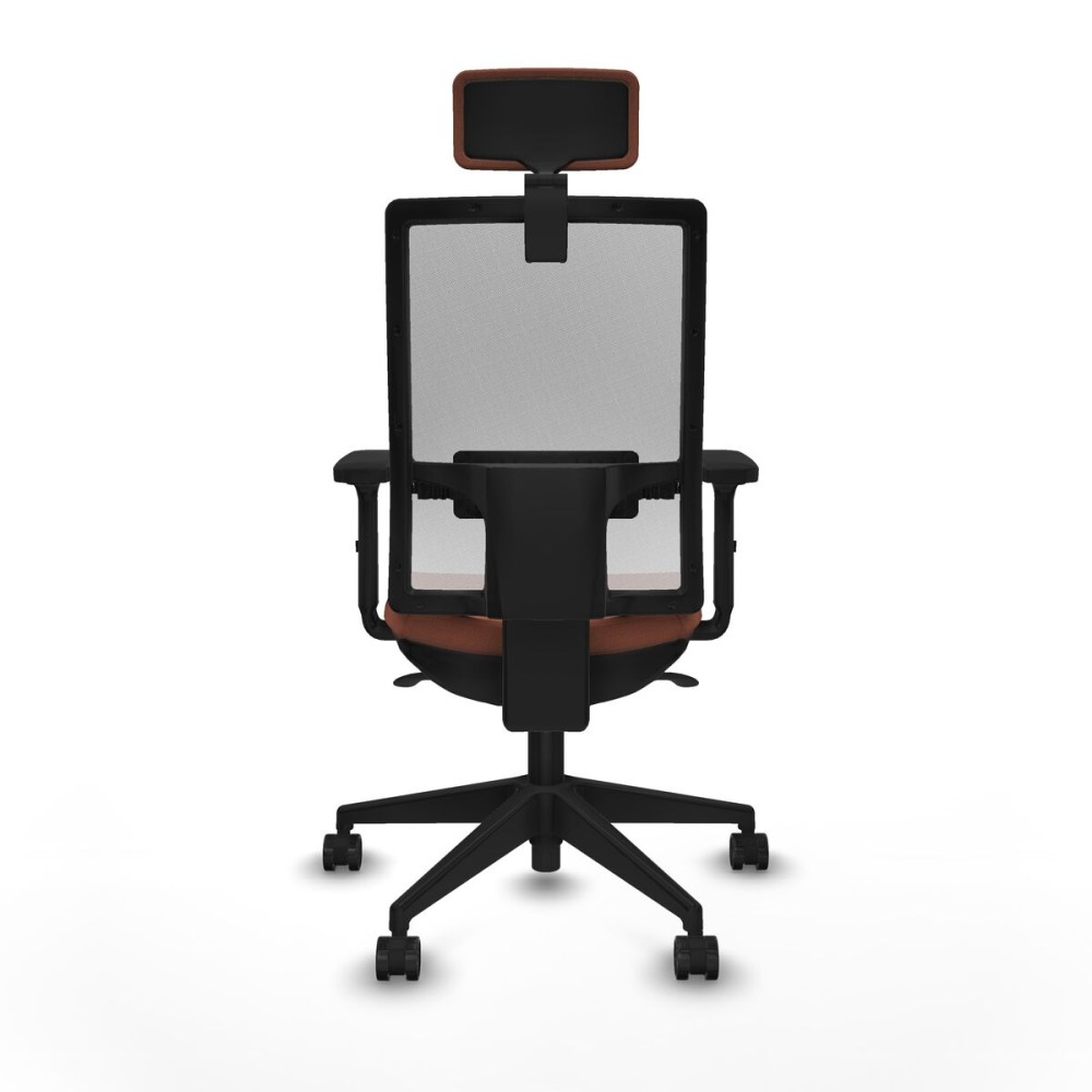 Office Chair with Headrest Piqueras y Crespo 2D066N2 White Brown