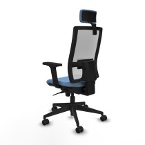 Chaise de Bureau avec Appui-tête Piqueras y Crespo 2D066N2 Bleu ciel