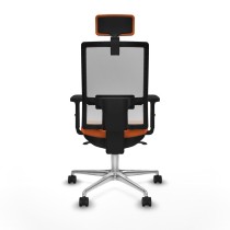 Chaise de Bureau avec Appui-tête Piqueras y Crespo 2D086N2 Orange