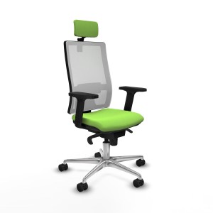 Chaise de Bureau avec Appui-tête Piqueras y Crespo 2D086N2 Pistache