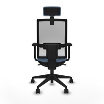 Office Chair with Headrest Piqueras y Crespo 2D066N2 Sky blue