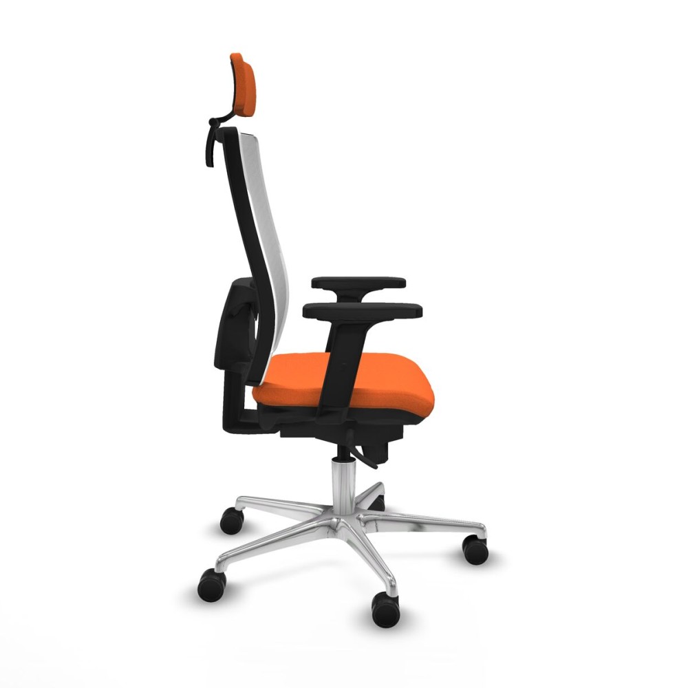 Chaise de Bureau avec Appui-tête Piqueras y Crespo 2D086N2 Orange