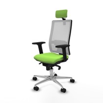 Chaise de Bureau avec Appui-tête Piqueras y Crespo 2D086N2 Pistache