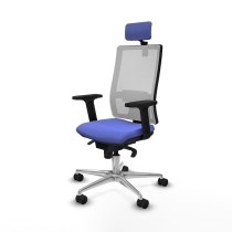 Chaise de Bureau avec Appui-tête Piqueras y Crespo 2D086N2 Bleu clair