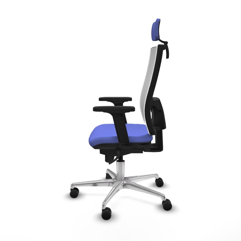 Chaise de Bureau avec Appui-tête Piqueras y Crespo 2D086N2 Bleu clair