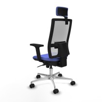 Chaise de Bureau avec Appui-tête Piqueras y Crespo 2D086N2 Bleu clair