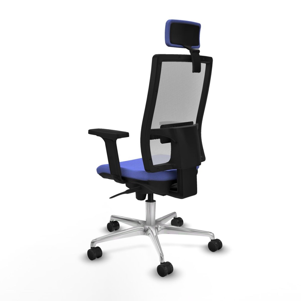 Chaise de Bureau avec Appui-tête Piqueras y Crespo 2D086N2 Bleu clair