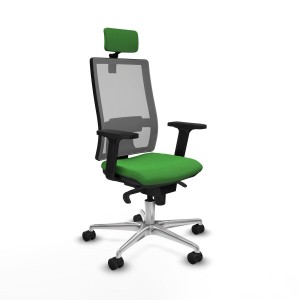 Chaise de Bureau avec Appui-tête Piqueras y Crespo 2D086N2 Vert
