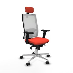 Bürostuhl mit Kopfstütze Piqueras y Crespo 2D086N2 Dunkelorange