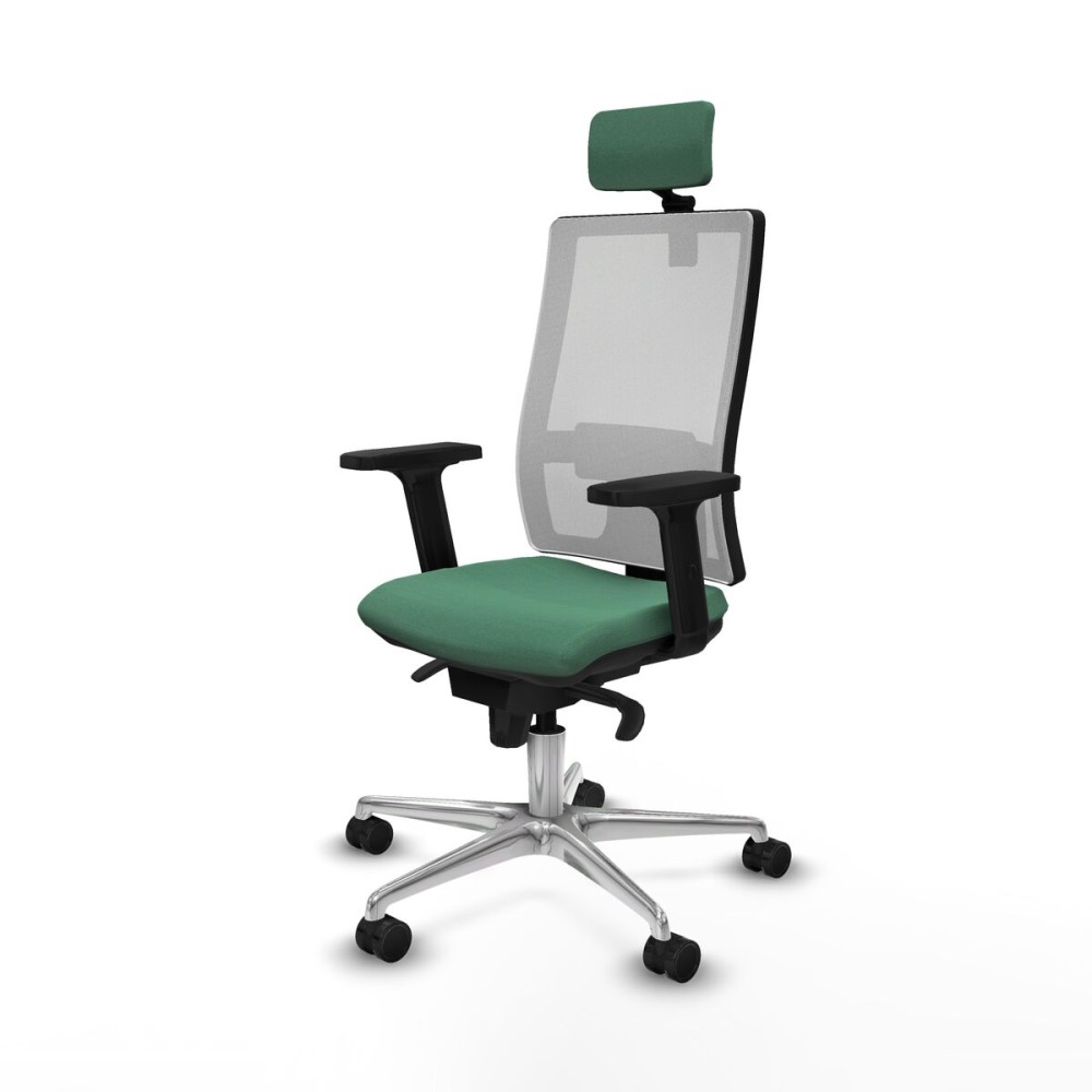 Bürostuhl mit Kopfstütze Piqueras y Crespo 2D086N2 Smaragdgrün