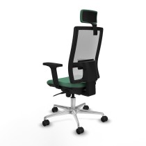 Bürostuhl mit Kopfstütze Piqueras y Crespo 2D086N2 Smaragdgrün