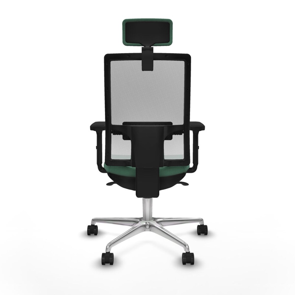 Chaise de Bureau avec Appui-tête Piqueras y Crespo 2D086N2 Vert émeraude