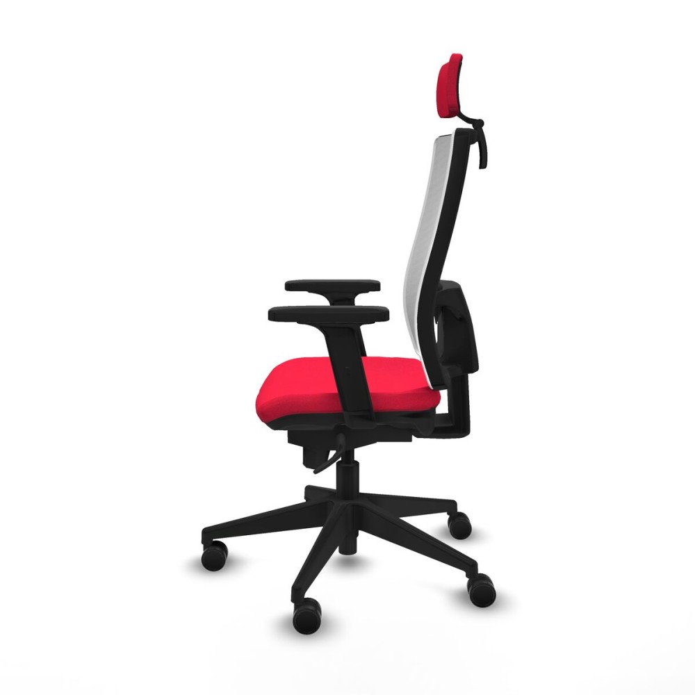 Bürostuhl mit Kopfstütze Piqueras y Crespo 2D066N2 Rot