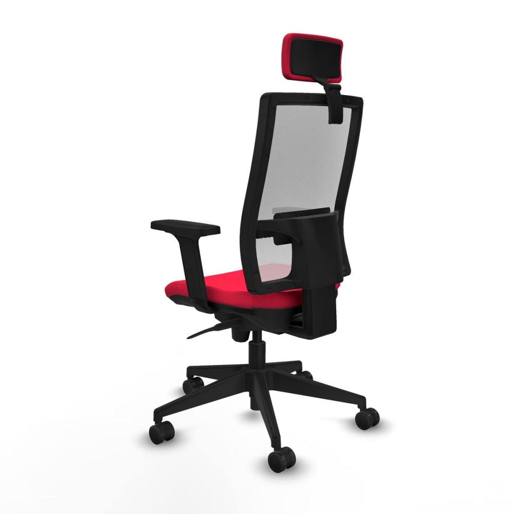 Bürostuhl mit Kopfstütze Piqueras y Crespo 2D066N2 Rot