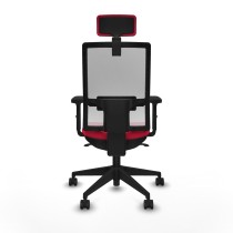 Bürostuhl mit Kopfstütze Piqueras y Crespo 2D066N2 Rot