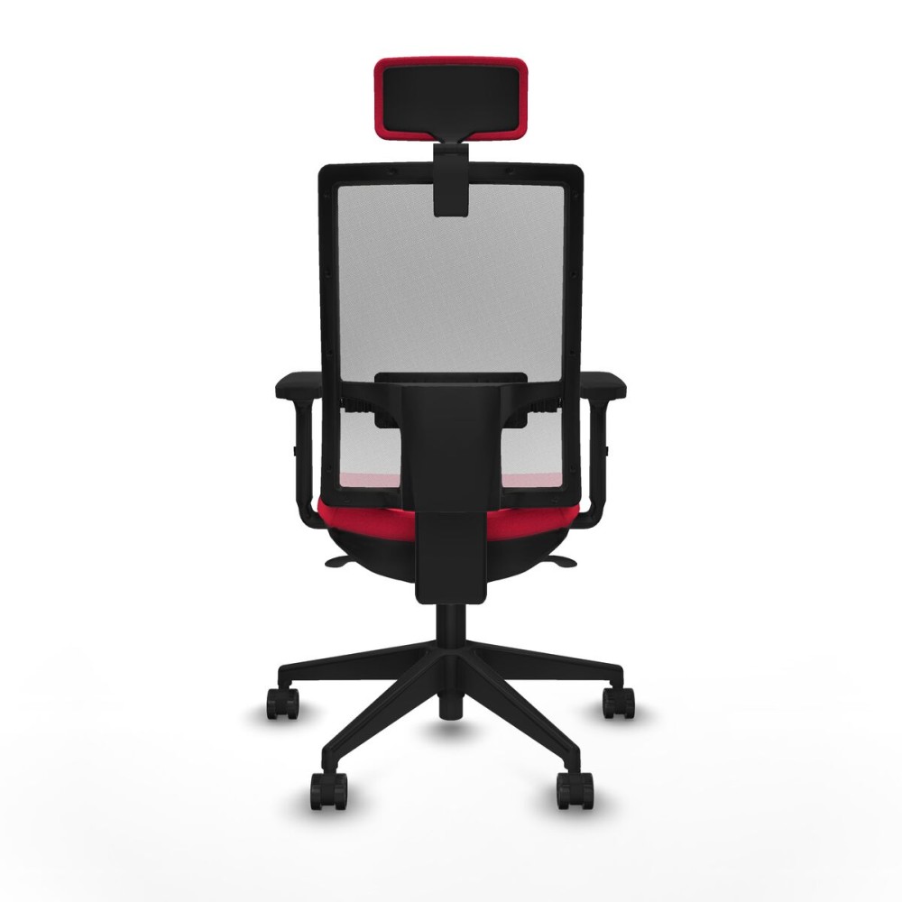 Bürostuhl mit Kopfstütze Piqueras y Crespo 2D066N2 Rot