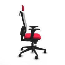 Office Chair with Headrest Piqueras y Crespo 2D066N2 Red