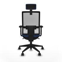 Bürostuhl mit Kopfstütze Piqueras y Crespo 2D066N2 Marineblau