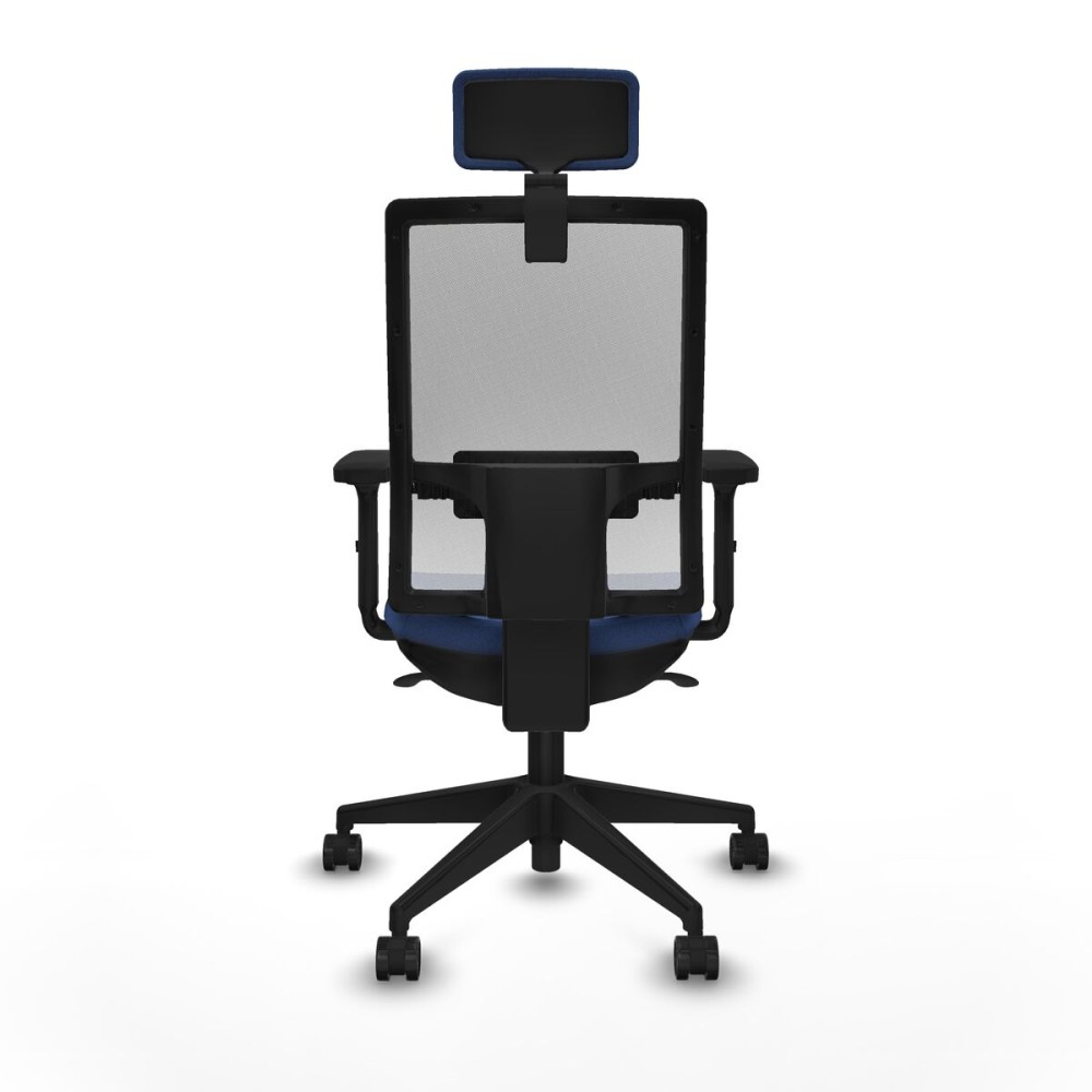 Office Chair with Headrest Piqueras y Crespo 2D066N2 Navy Blue