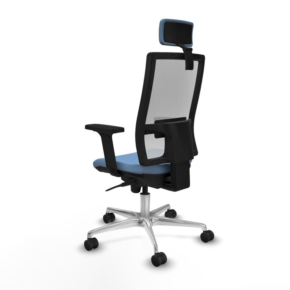 Bürostuhl mit Kopfstütze Piqueras y Crespo 2D086N2 Himmelsblau