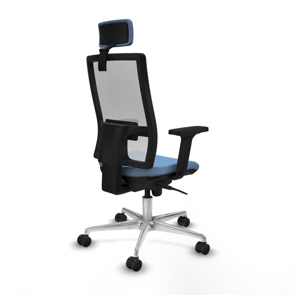 Bürostuhl mit Kopfstütze Piqueras y Crespo 2D086N2 Himmelsblau