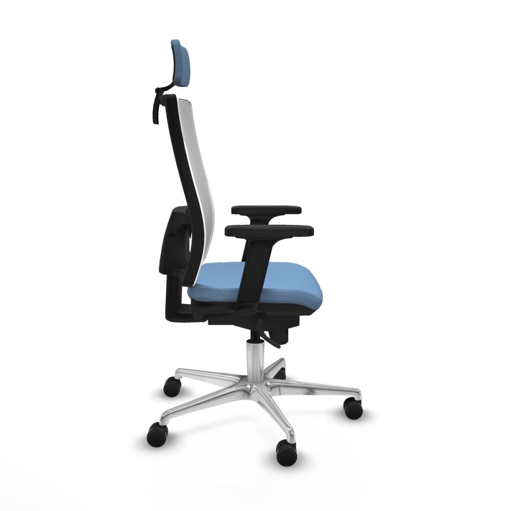 Bürostuhl mit Kopfstütze Piqueras y Crespo 2D086N2 Himmelsblau