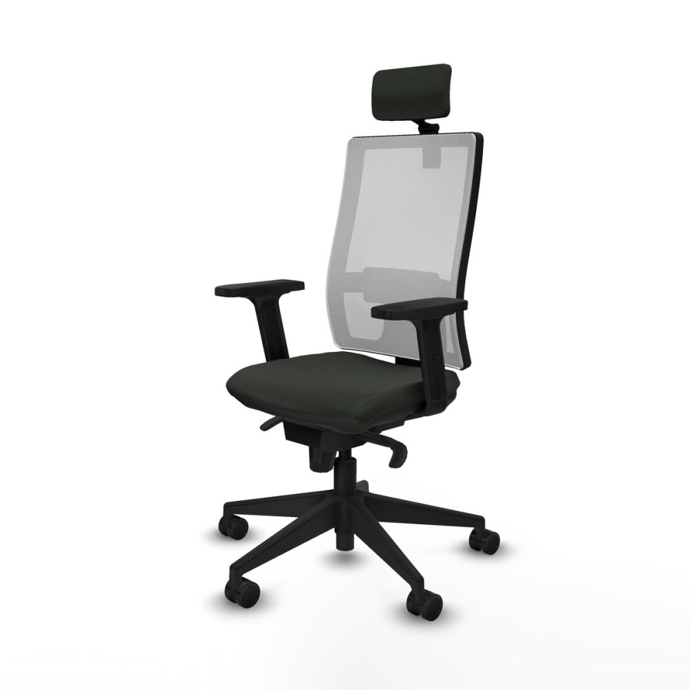 Bürostuhl mit Kopfstütze Piqueras y Crespo 2D066N2 Schwarz