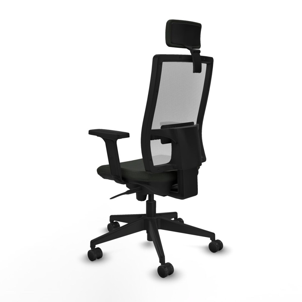 Bürostuhl mit Kopfstütze Piqueras y Crespo 2D066N2 Schwarz
