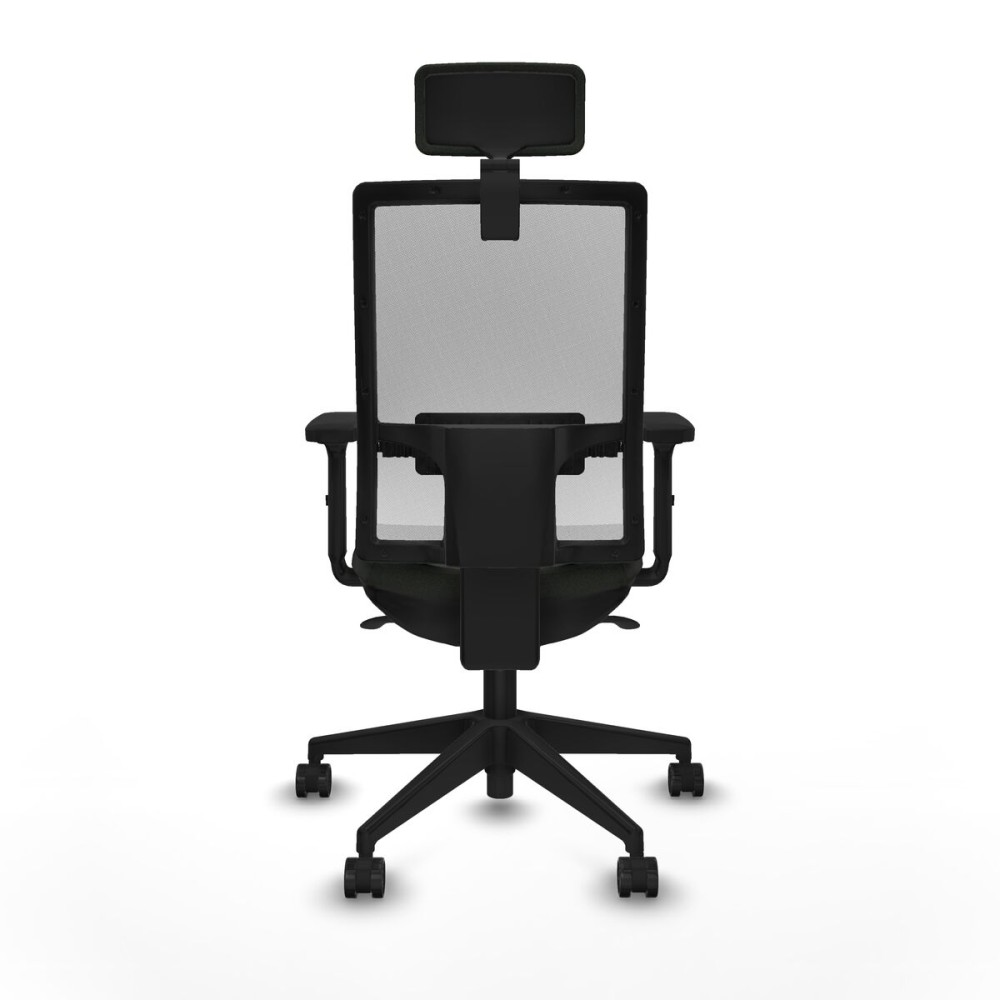 Office Chair with Headrest Piqueras y Crespo 2D066N2 Black