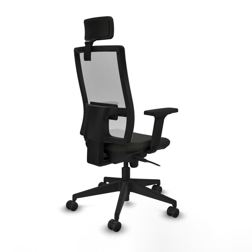 Bürostuhl mit Kopfstütze Piqueras y Crespo 2D066N2 Schwarz