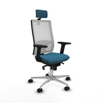 Bürostuhl mit Kopfstütze Piqueras y Crespo 2D086N2 Weiß Petroleum grün