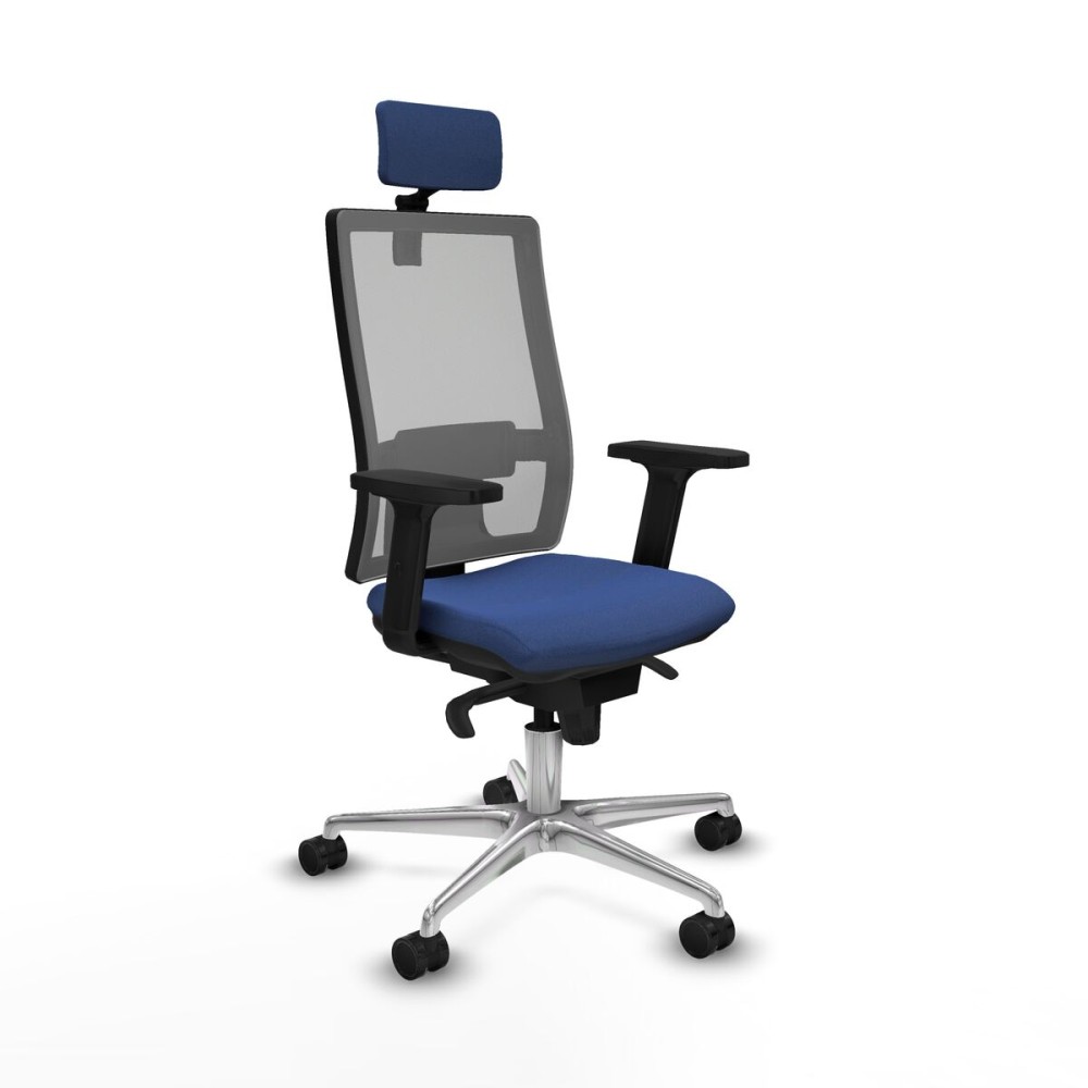 Office Chair with Headrest Piqueras y Crespo 2D086N2 Navy Blue