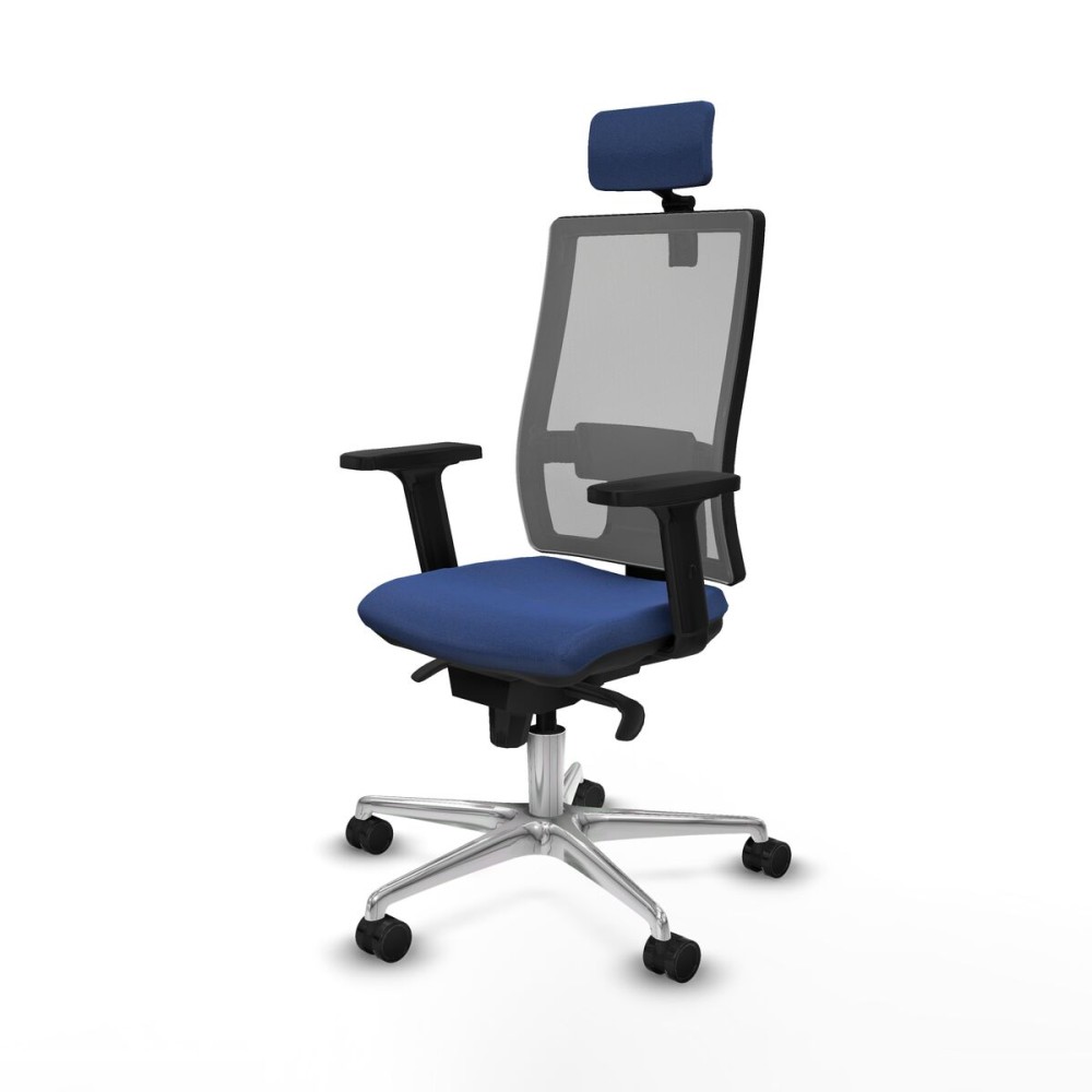 Office Chair with Headrest Piqueras y Crespo 2D086N2 Navy Blue