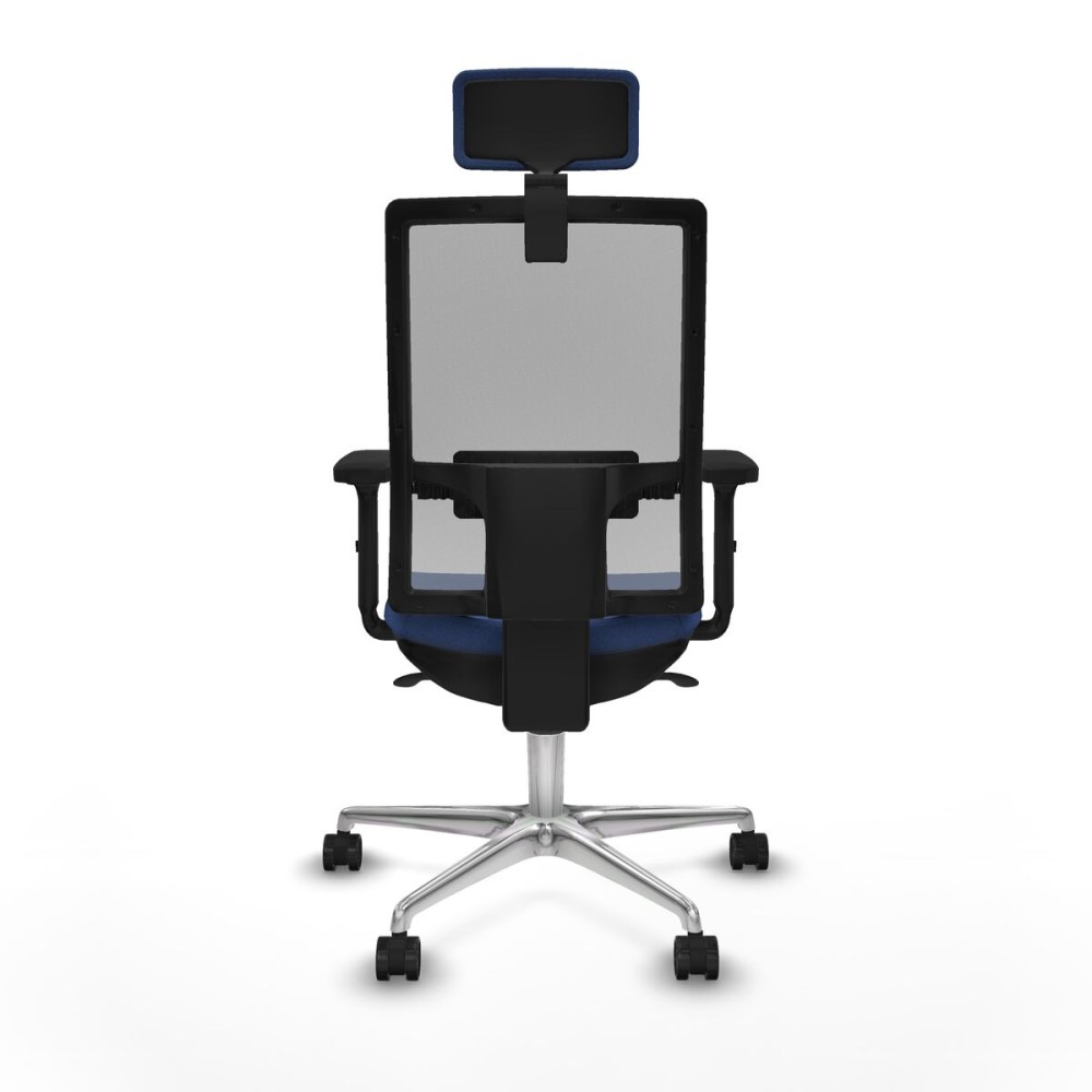 Office Chair with Headrest Piqueras y Crespo 2D086N2 Navy Blue