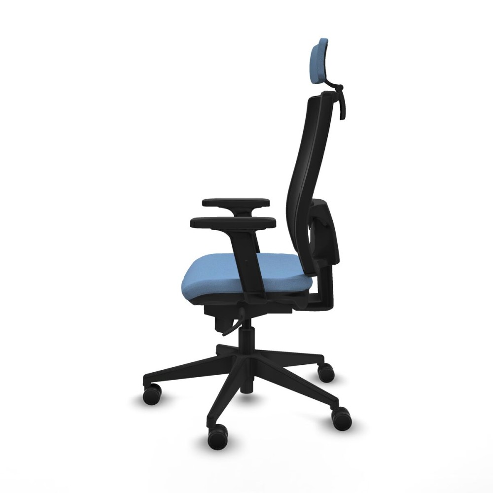 Office Chair with Headrest Piqueras y Crespo 2D066N2 Sky blue